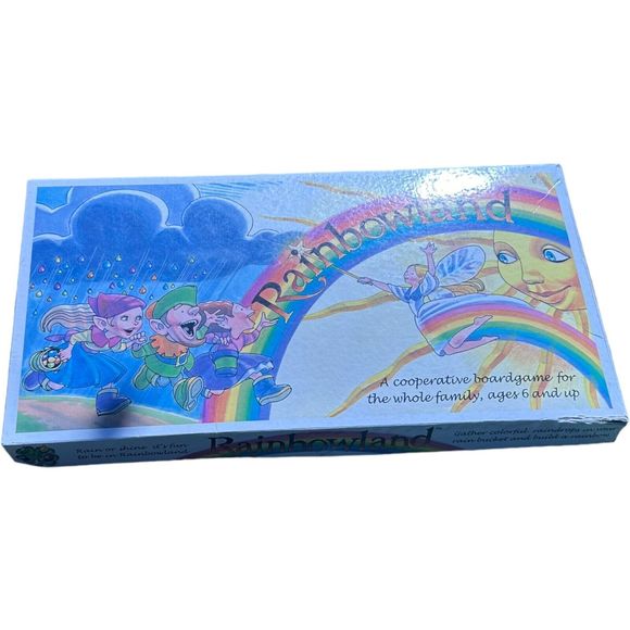 Rainbowland Board Fantasy Game Kolsbun Family Games 2000 RARE Incomplete - Picture 13 of 15